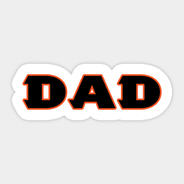 Cincinnati DAD! Sticker by OffesniveLine